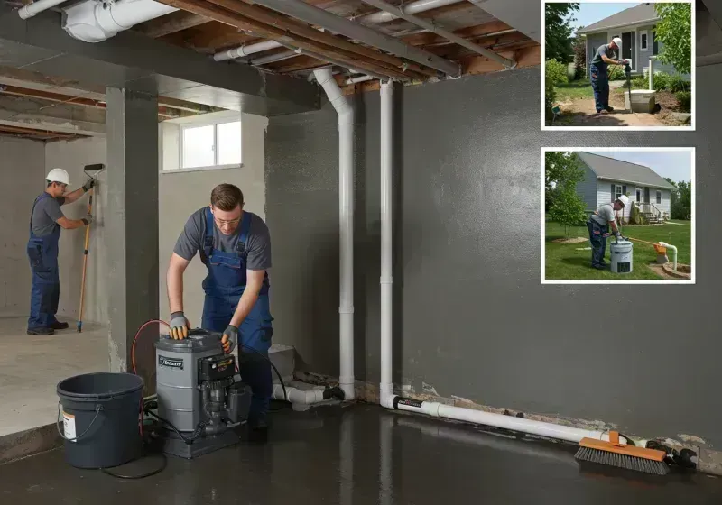 Basement Waterproofing and Flood Prevention process in Davis Junction, IL